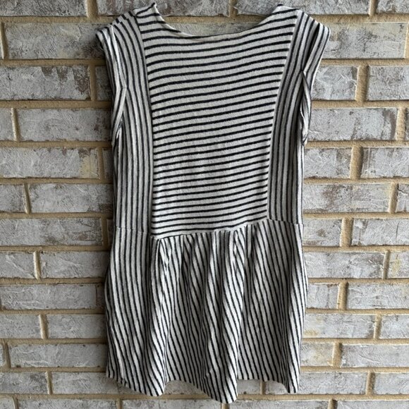 By Together Sleeveless Striped Pocketed Shirt Dress Women's Size S. - Picture 2 of 8